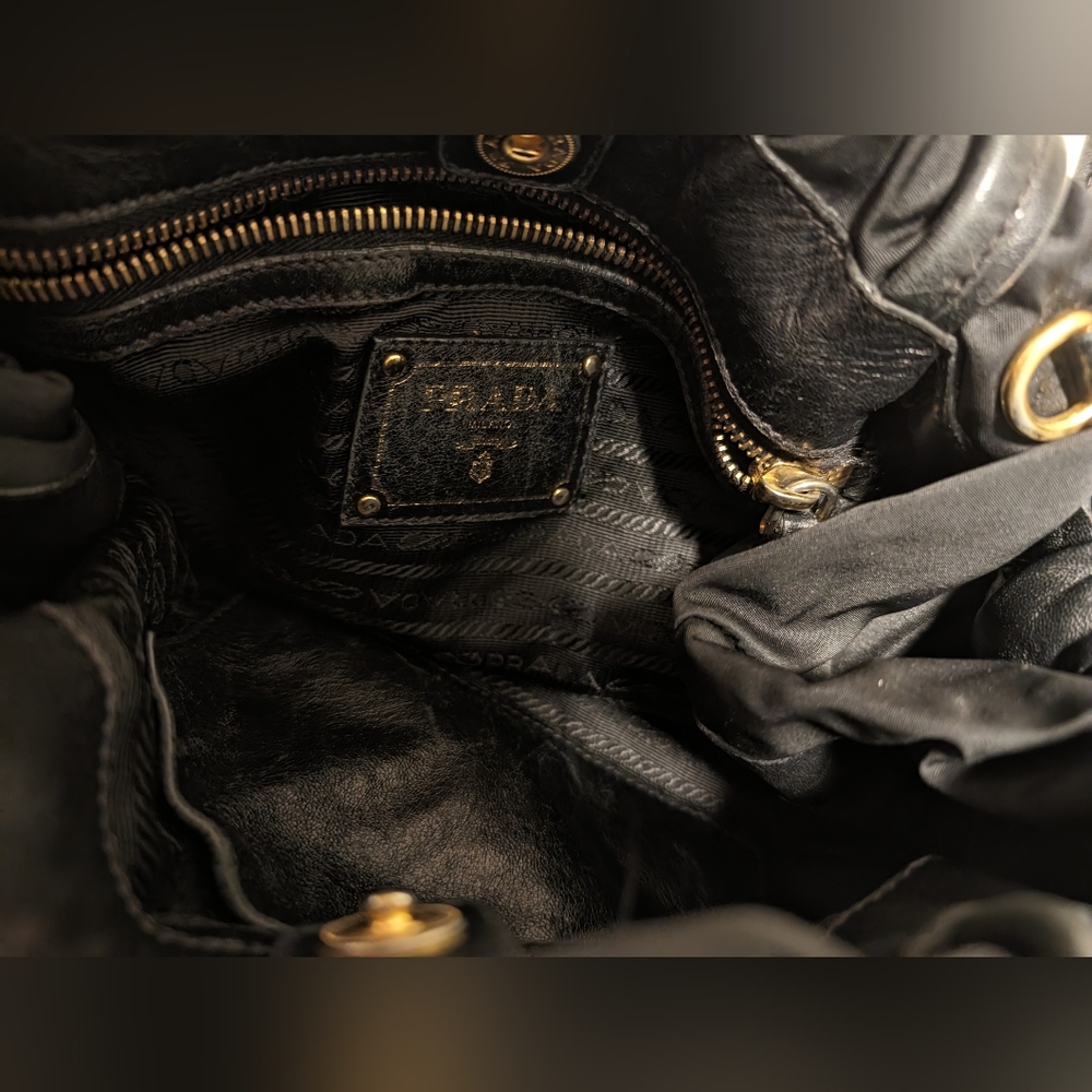 Black Prada Tote Bag authentic. Rare. Firm price please. - Picture 3 of 11